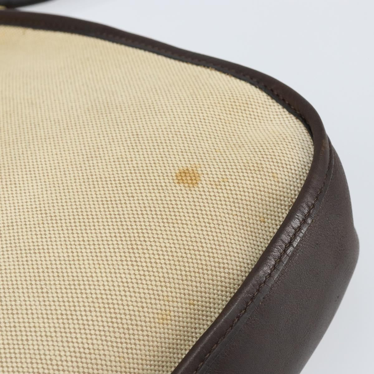 Hermes Evelyne Bag Gen III Toile and Leather, BEIGE, CANVAS, Shoulder bag