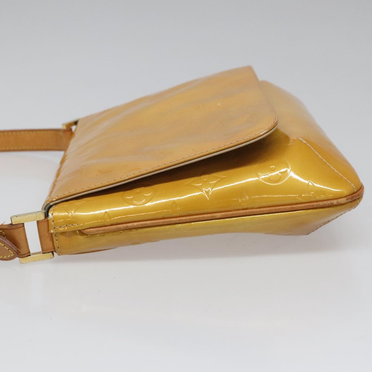 Louis Vuitton Thompson Street Handbag Monogram Vernis, BEIGE, PATENT_LEATHER, Handbag