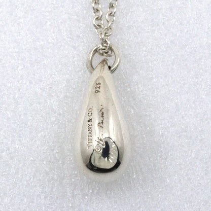 Tiffany & Co. Elsa Peretti Teardrop Pendant Necklace Sterling Silver, SILVER, SILVER, Necklace