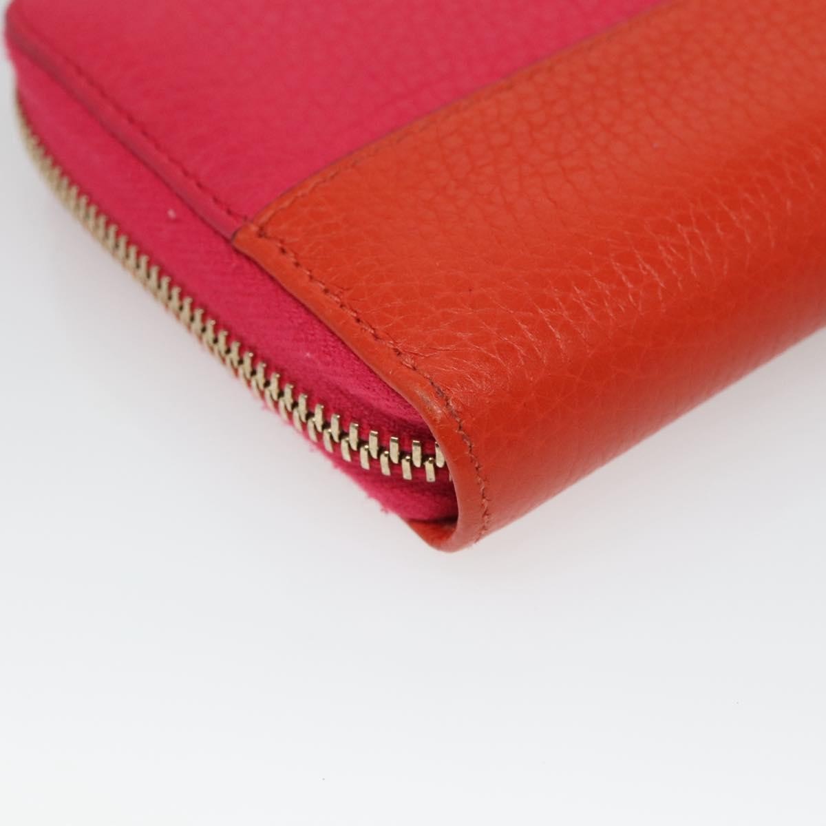 Gucci Bamboo Tassel Zip Wallet Leather, PINK, LEATHER, Wallets