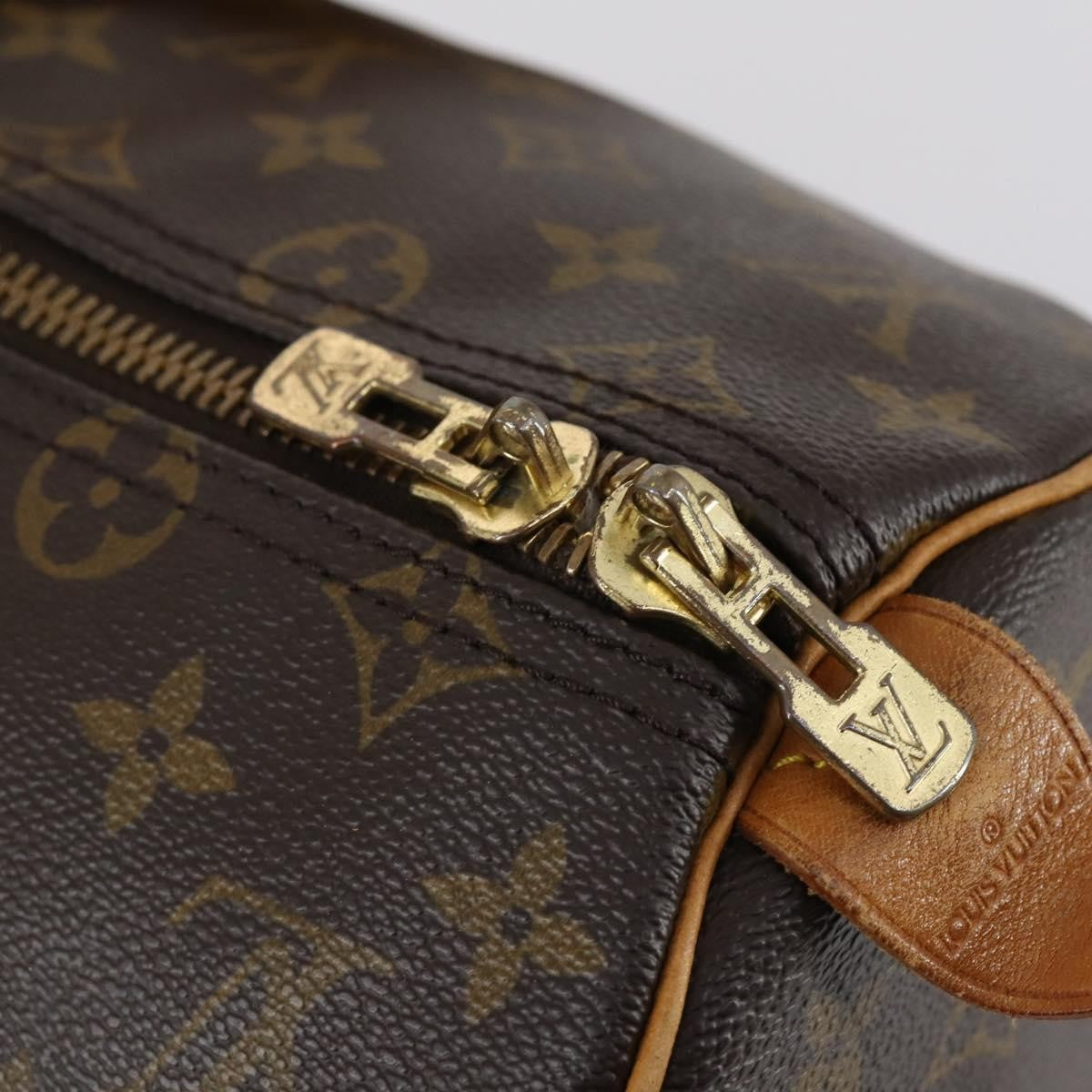 Louis Vuitton Keepall Bag Monogram Canvas, BROWN, CANVAS, Travel bag