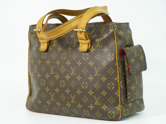 Louis Vuitton Multipli Cite Handbag Monogram Canvas, BROWN, CANVAS, Shoulder bag