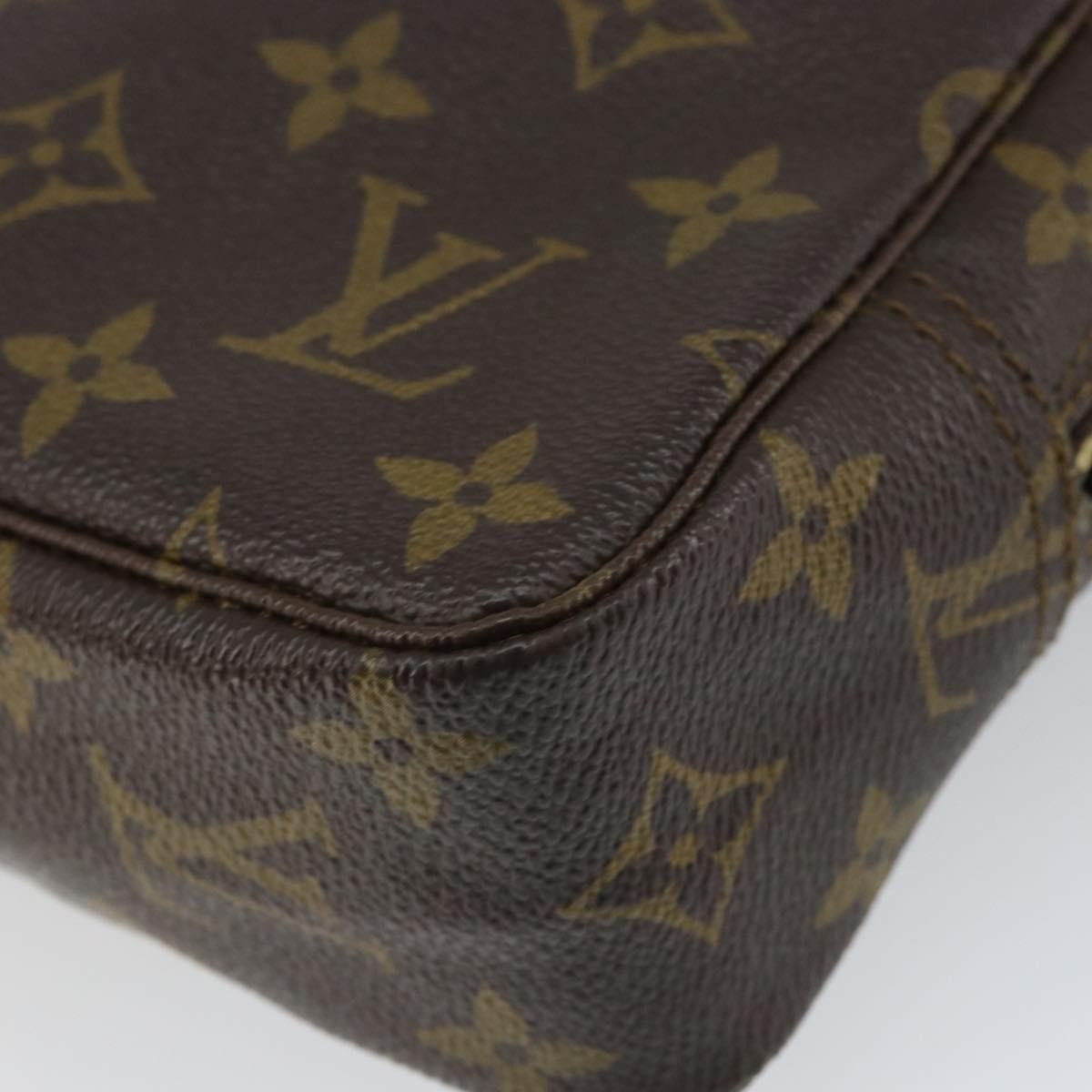 Louis Vuitton Trousse Toilette Monogram Canvas, BROWN, CANVAS, Clutche & pouche