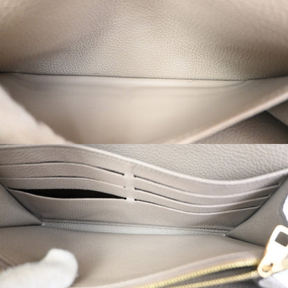 Louis Vuitton Portefeuille Sarah Wallet Monogram Empreinte, BEIGE, LEATHER, Wallets