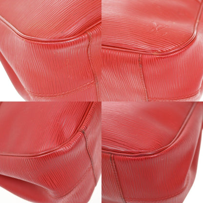 Louis Vuitton Passy Tote Epi Leather, RED, LEATHER, Tote bag