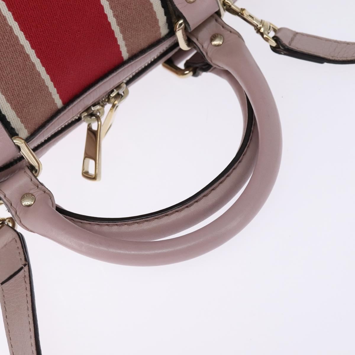 Gucci Vintage Web Boston Bag GG Canvas, BEIGE, CANVAS, Handbag