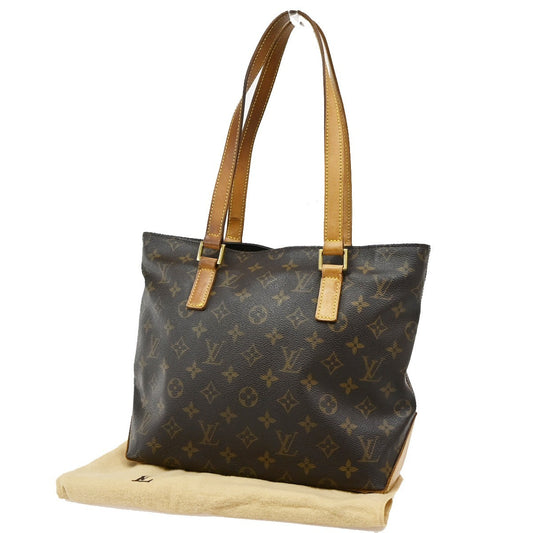 Louis Vuitton Cabas Piano Monogram Canvas, BROWN, CANVAS, Tote bag