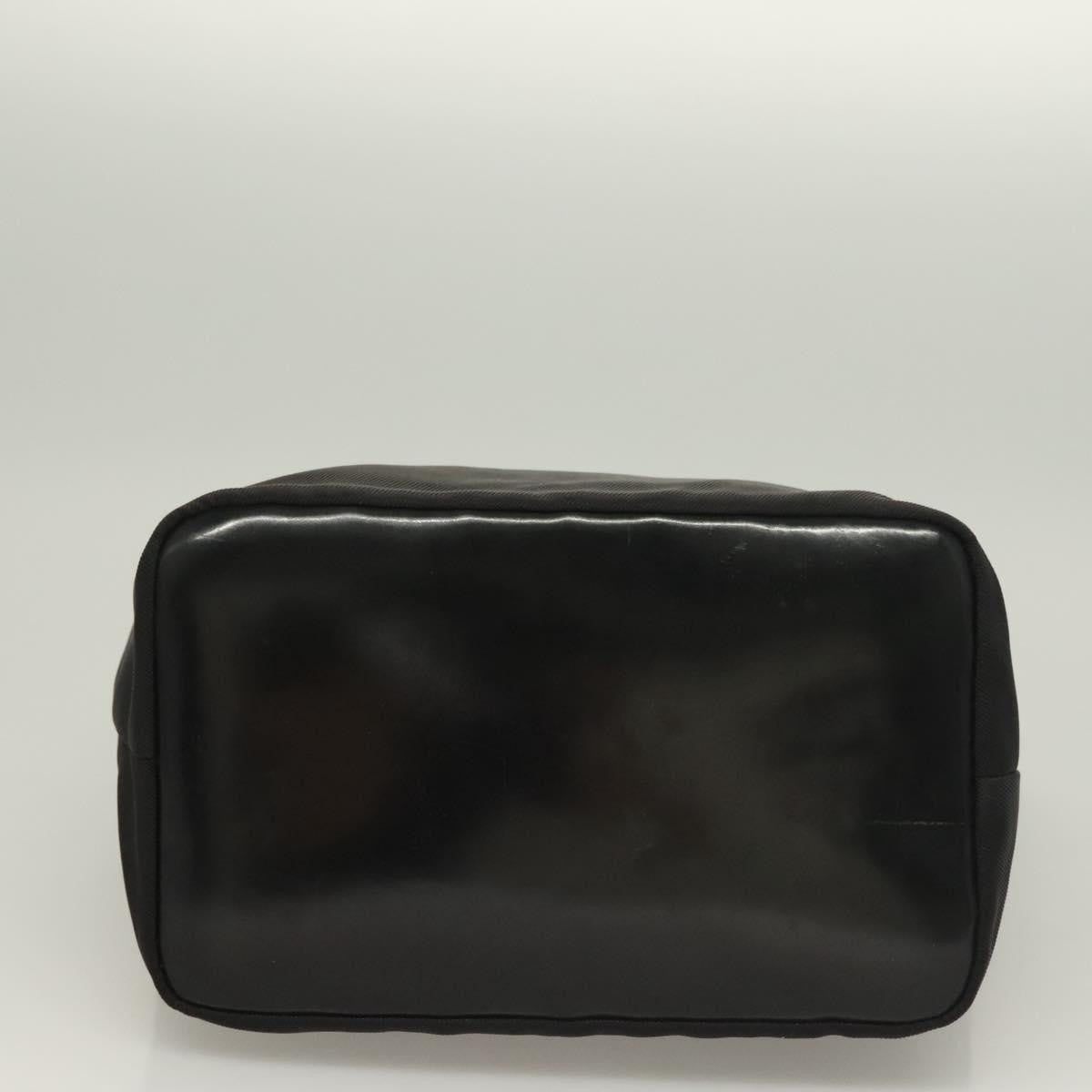 Gucci Vintage Bamboo Shoulder Bag Nylon, BLACK, NYLON, Shoulder bag