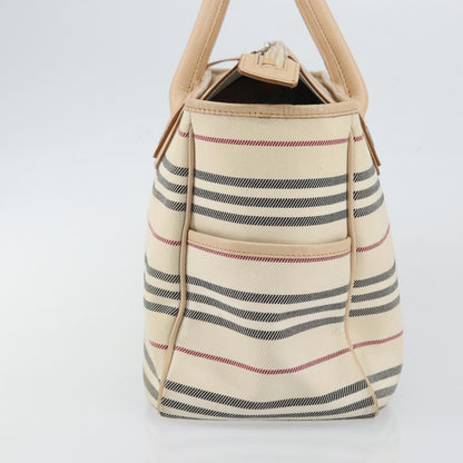 Burberry Nova Check Tote Canvas and Leather, BEIGE, CANVAS, Tote bag
