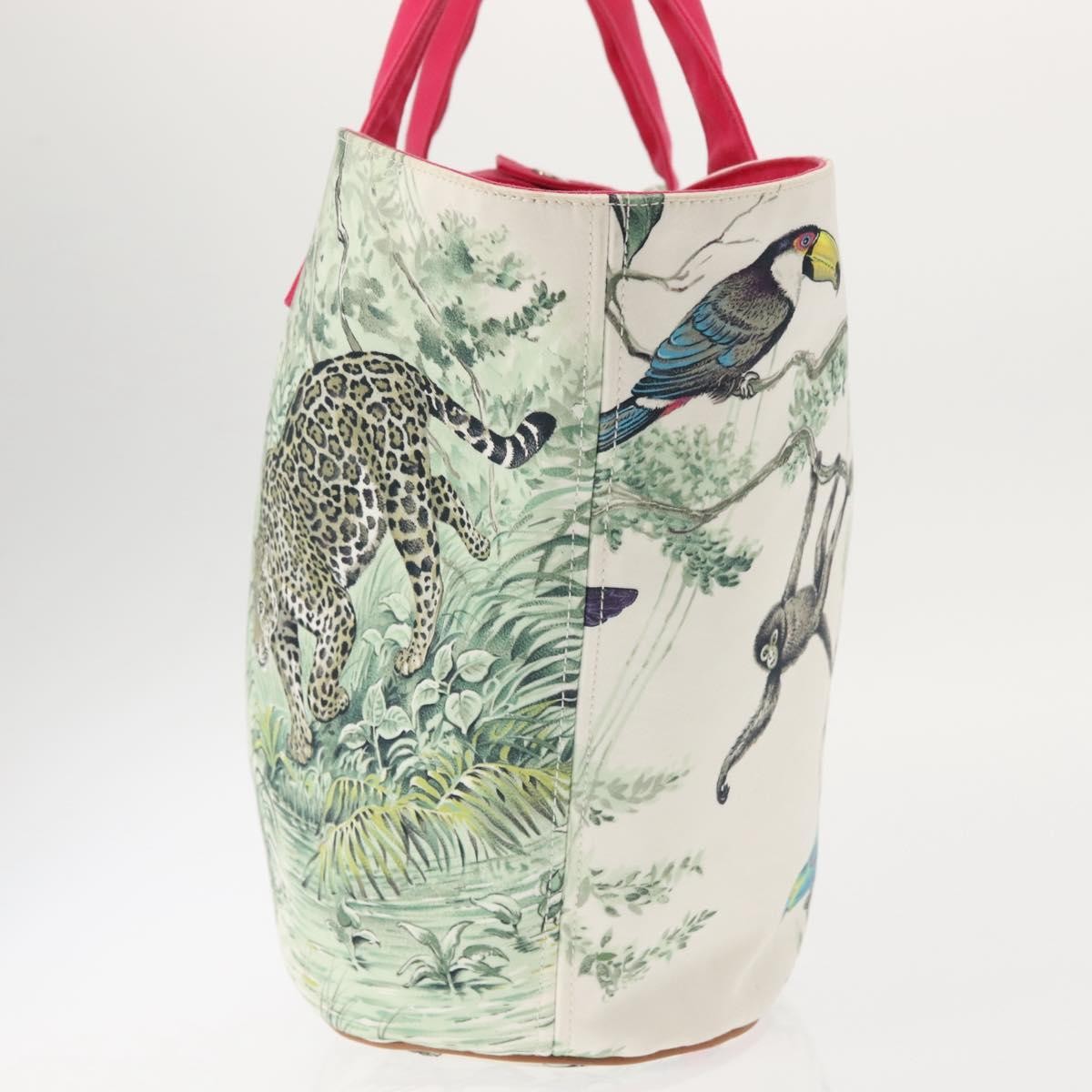 Hermes Panier De Plage Handbag Printed Canvas, MULTICOLOUR, CANVAS, Tote bag