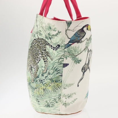 Hermes Panier De Plage Handbag Printed Canvas, MULTICOLOUR, CANVAS, Tote bag