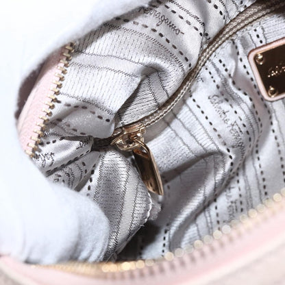 Salvatore Ferragamo Vala Handbag Leather, PINK, LEATHER, Handbag