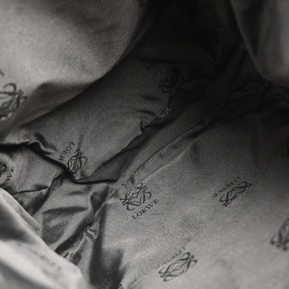 Loewe Anagram Backpack Leather, BLACK, LEATHER, Backpack