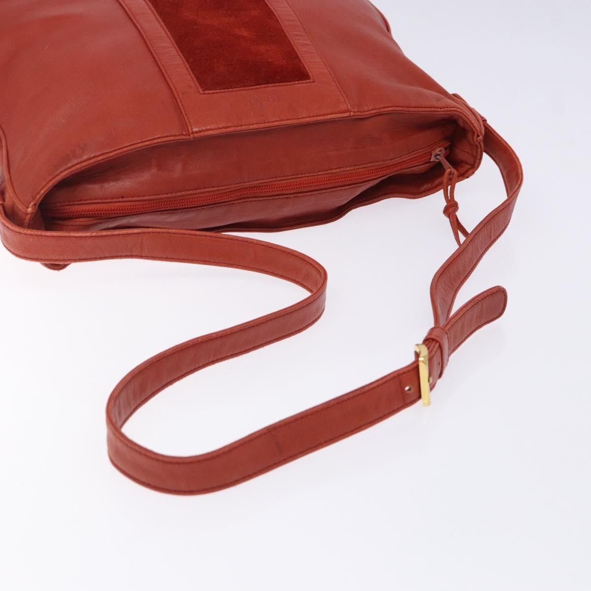 Loewe Vintage Shoulder Bag Leather, RED, LEATHER, Shoulder bag