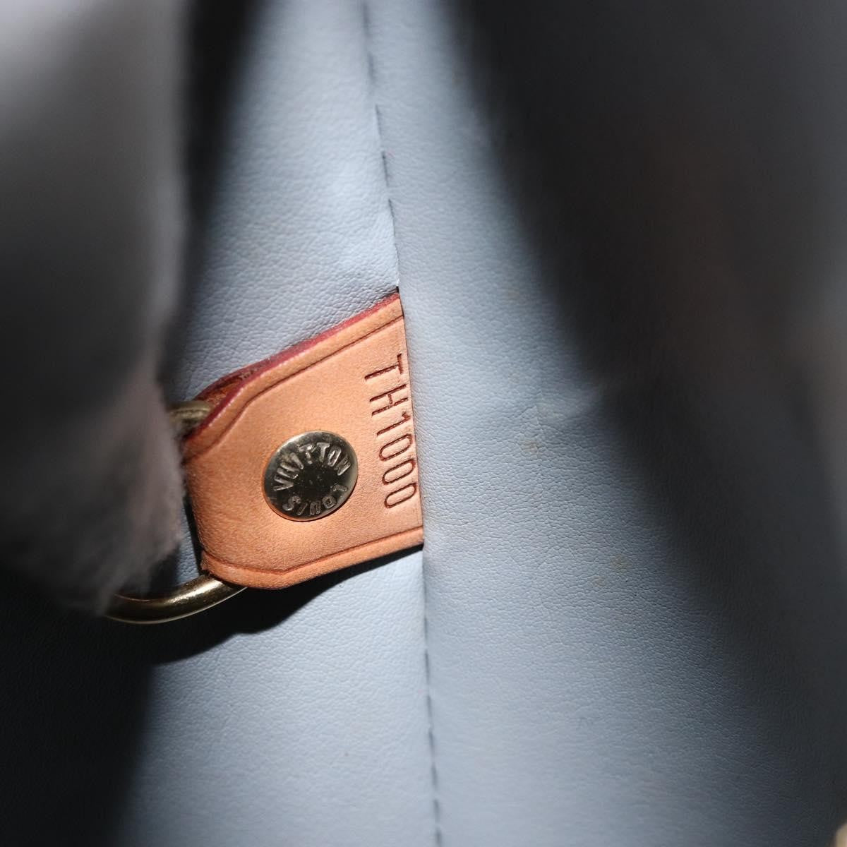 Louis Vuitton Houston Handbag Monogram Vernis, GRAY, PATENT_LEATHER, Handbag