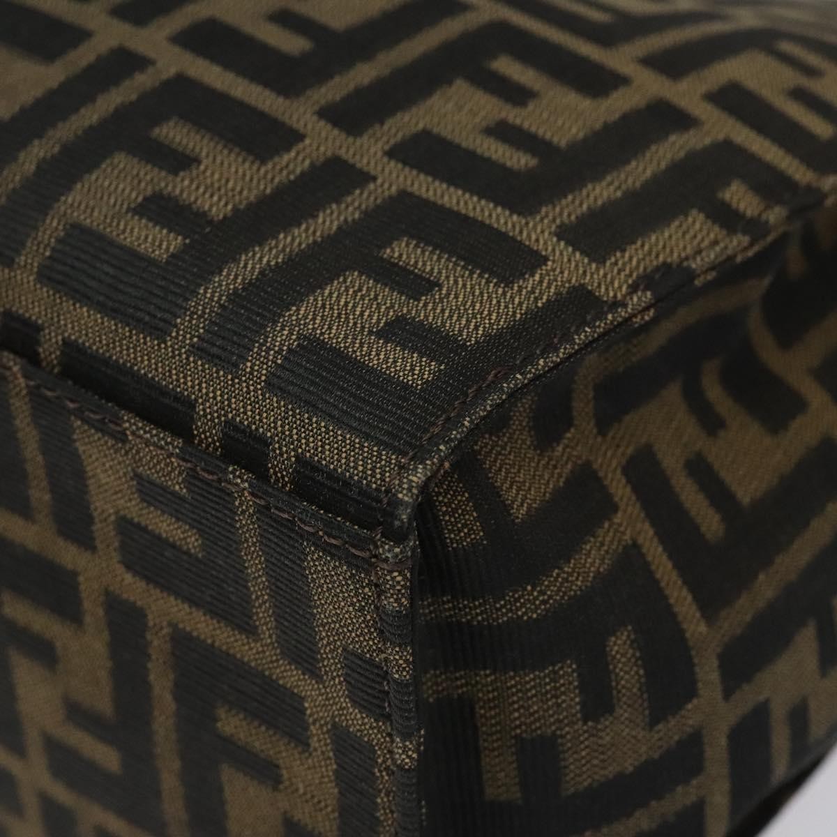 Fendi Zucca Tote bag FF motif, BLACK, CANVAS, Tote bag