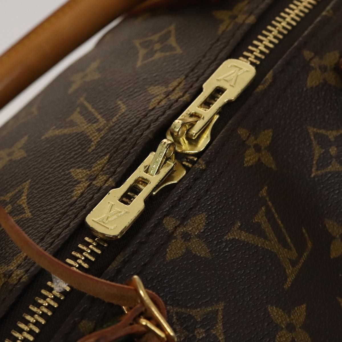 Louis Vuitton Keepall Bag Monogram Canvas, BROWN, CANVAS, Travel bag