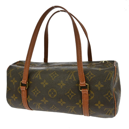 Louis Vuitton Papillon Handbag Monogram Canvas, BROWN, CANVAS, Handbag