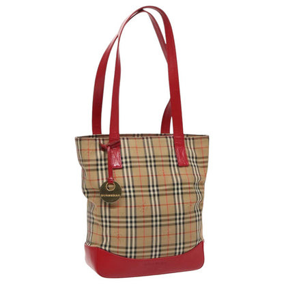 Burberry Nova Check Tote canvas check pattern, BEIGE, CANVAS, Tote bag