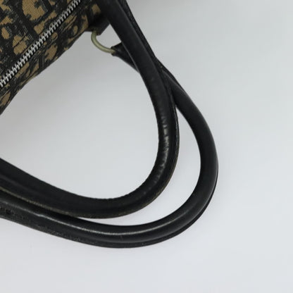 Christian Dior Vintage Trotter Boston Bag Diorissimo Canvas, NAVY, CANVAS, Travel bag