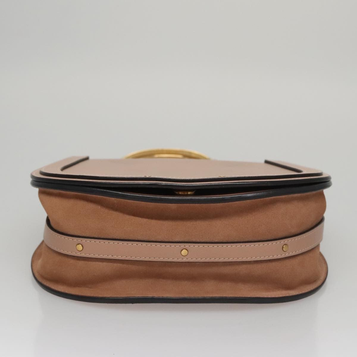 Chloe Nile Crossbody Bag Leather, Pink, Leather, Handbag