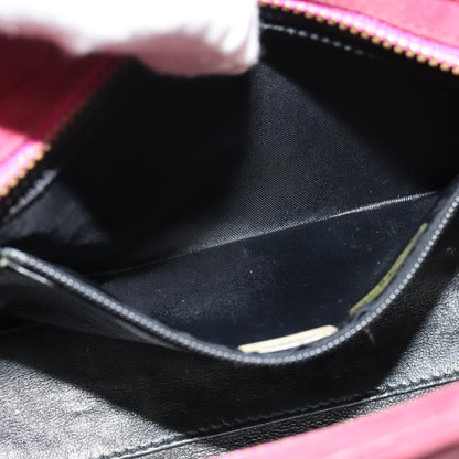 Chanel Vintage Diamond CC Camera Bag Quilted Suede, PINK, SUEDE, Shoulder bag