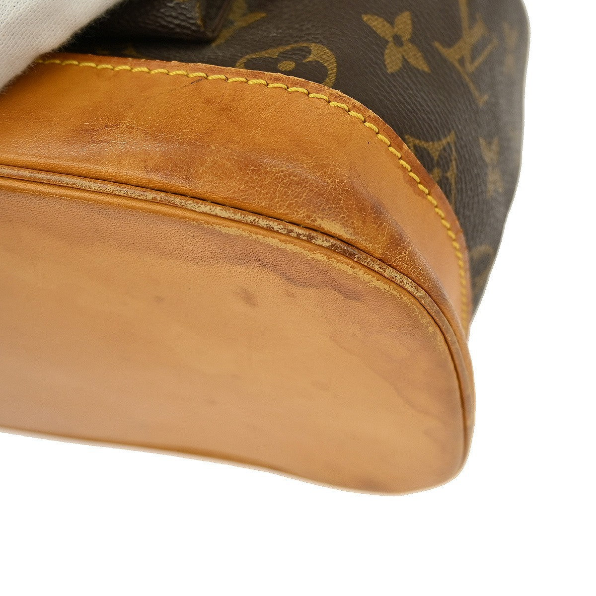 Louis Vuitton Montsouris Backpack Monogram Canvas, BROWN, CANVAS, Backpack