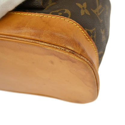 Louis Vuitton Montsouris Backpack Monogram Canvas, BROWN, CANVAS, Backpack