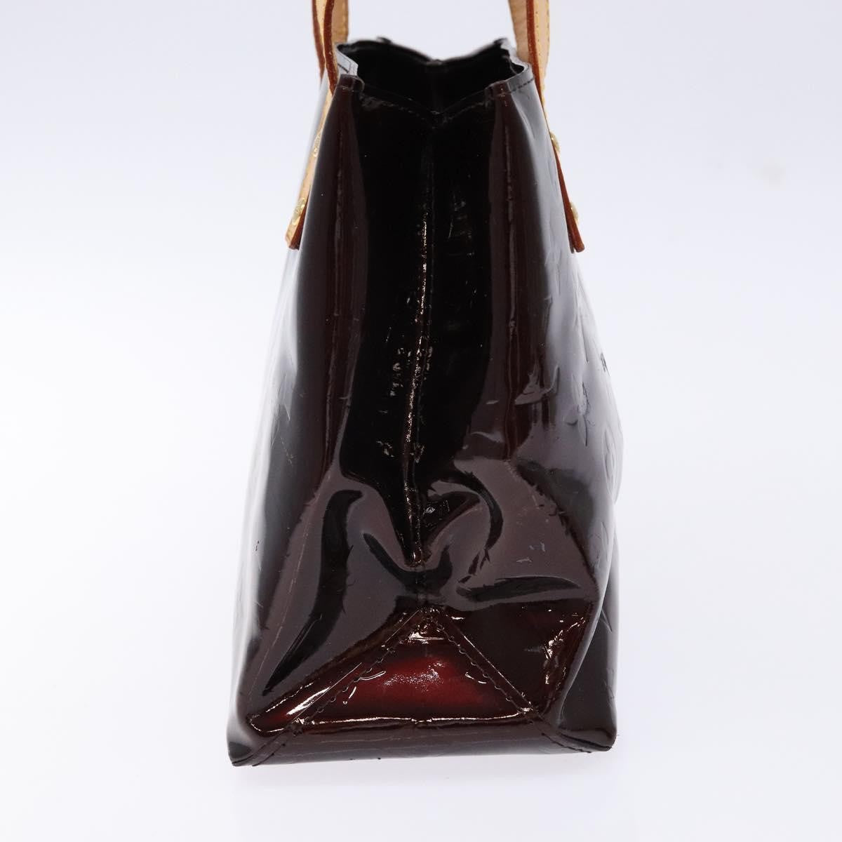 Louis Vuitton Reade Handbag Monogram Vernis, BURGUNDY, PATENT_LEATHER, Handbag