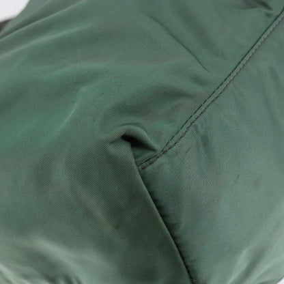 Prada Convertible Bow Tote Tessuto, GREEN, NYLON, Handbag