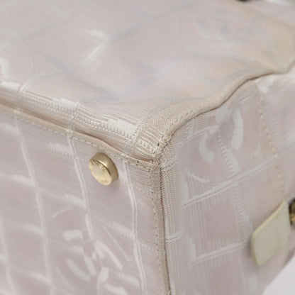 Chanel Travel Line Top Handle Bag Nylon, PINK, NYLON, Travel bag