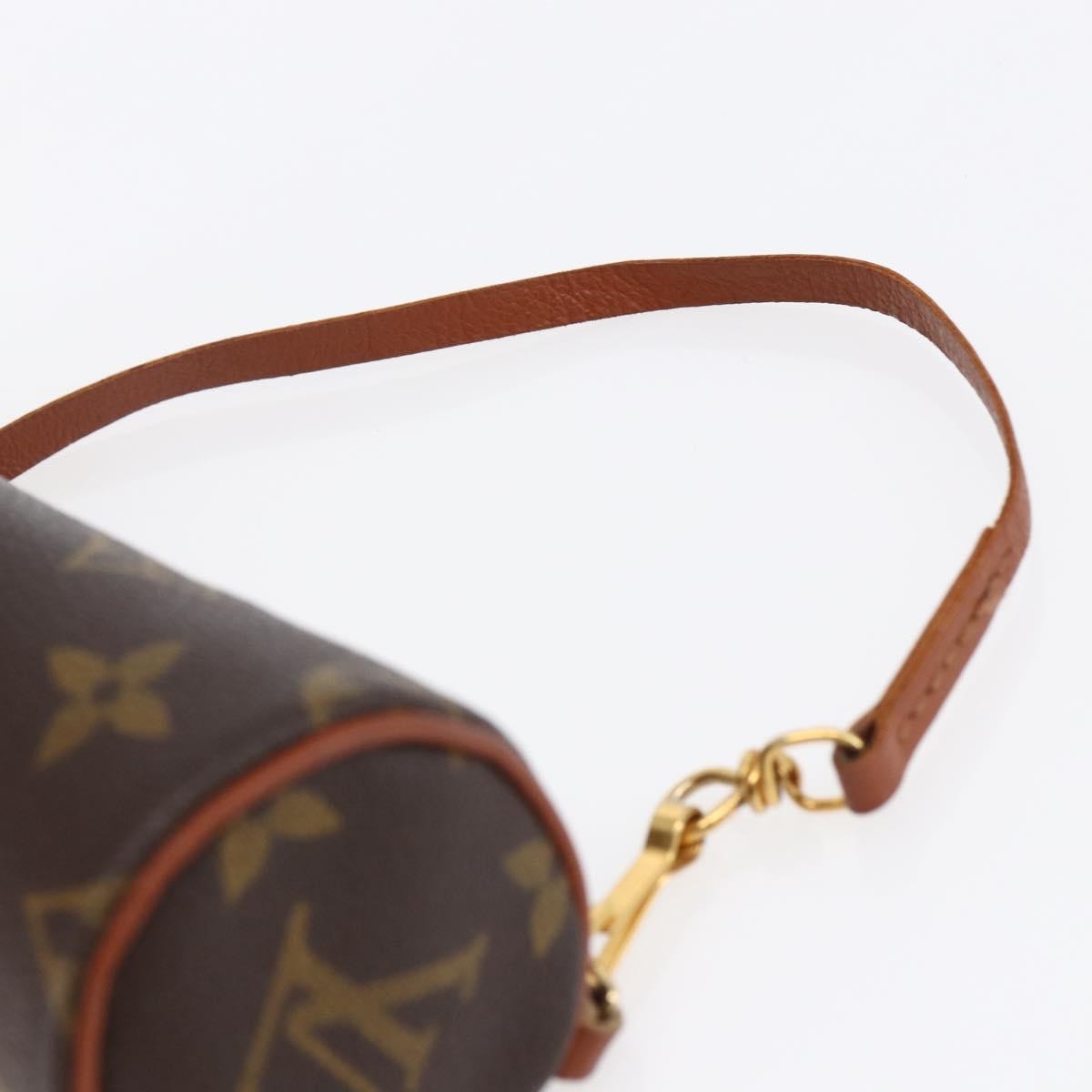 Louis Vuitton Papillon Pochette Monogram Canvas, BROWN, CANVAS, Handbag