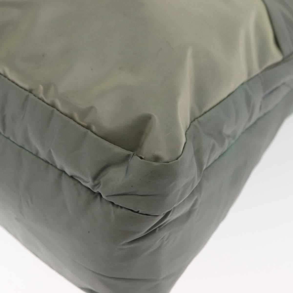 Prada Vintage Shoulder Bag Tessuto, GREEN, NYLON, Shoulder bag