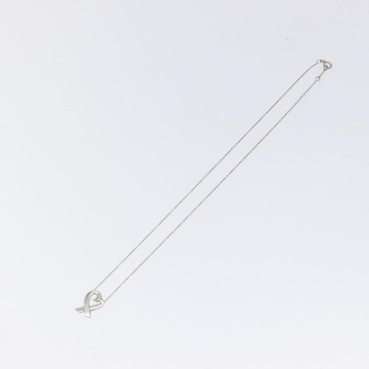 Tiffany & Co. Paloma Picasso Loving Heart Pendant Necklace Silver 925, SILVER, SILVER, Necklace