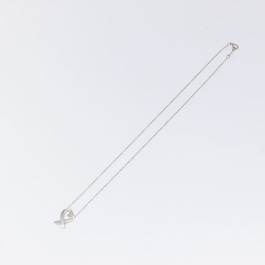 Tiffany & Co. Paloma Picasso Loving Heart Pendant Necklace Silver 925, SILVER, SILVER, Necklace