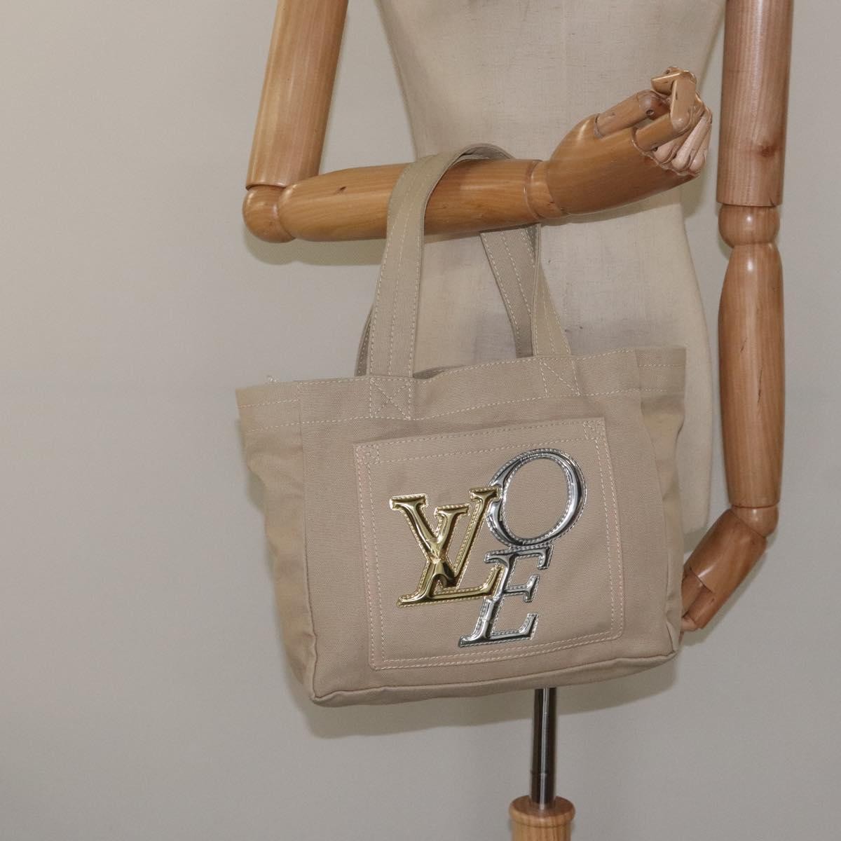 Louis Vuitton That's Love Tote Canvas, BEIGE, CANVAS, Tote bag