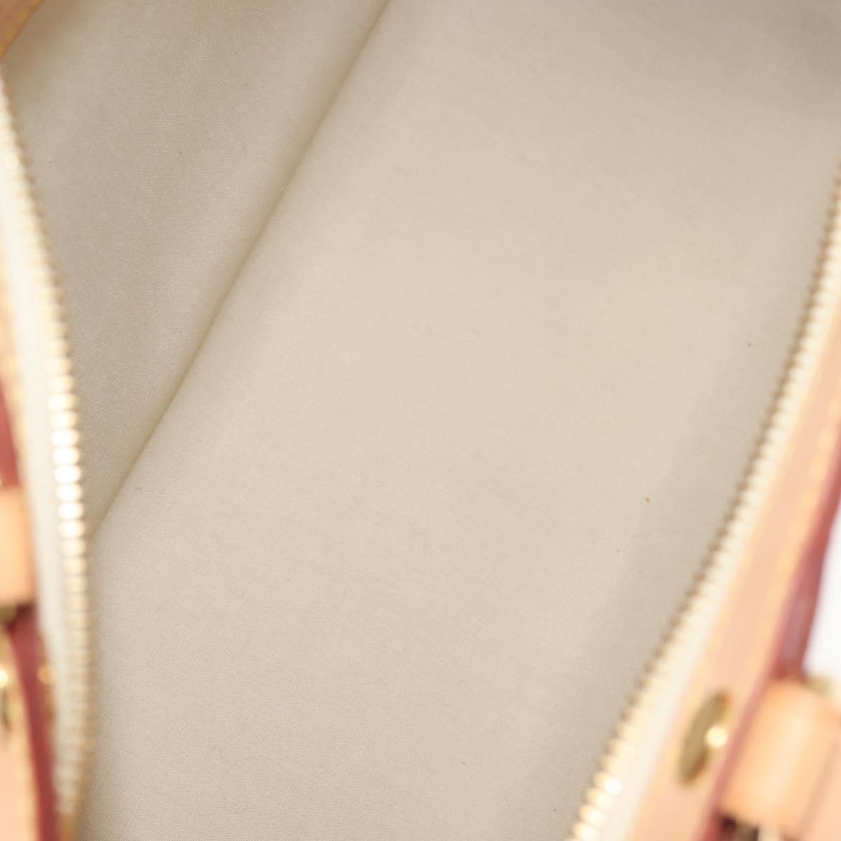 Louis Vuitton Brea Handbag Monogram Vernis, BEIGE, PATENT_LEATHER, Handbag