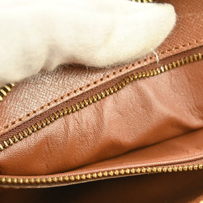 Louis Vuitton Jeune Fille Handbag Monogram Canvas, BROWN, CANVAS, Shoulder bag