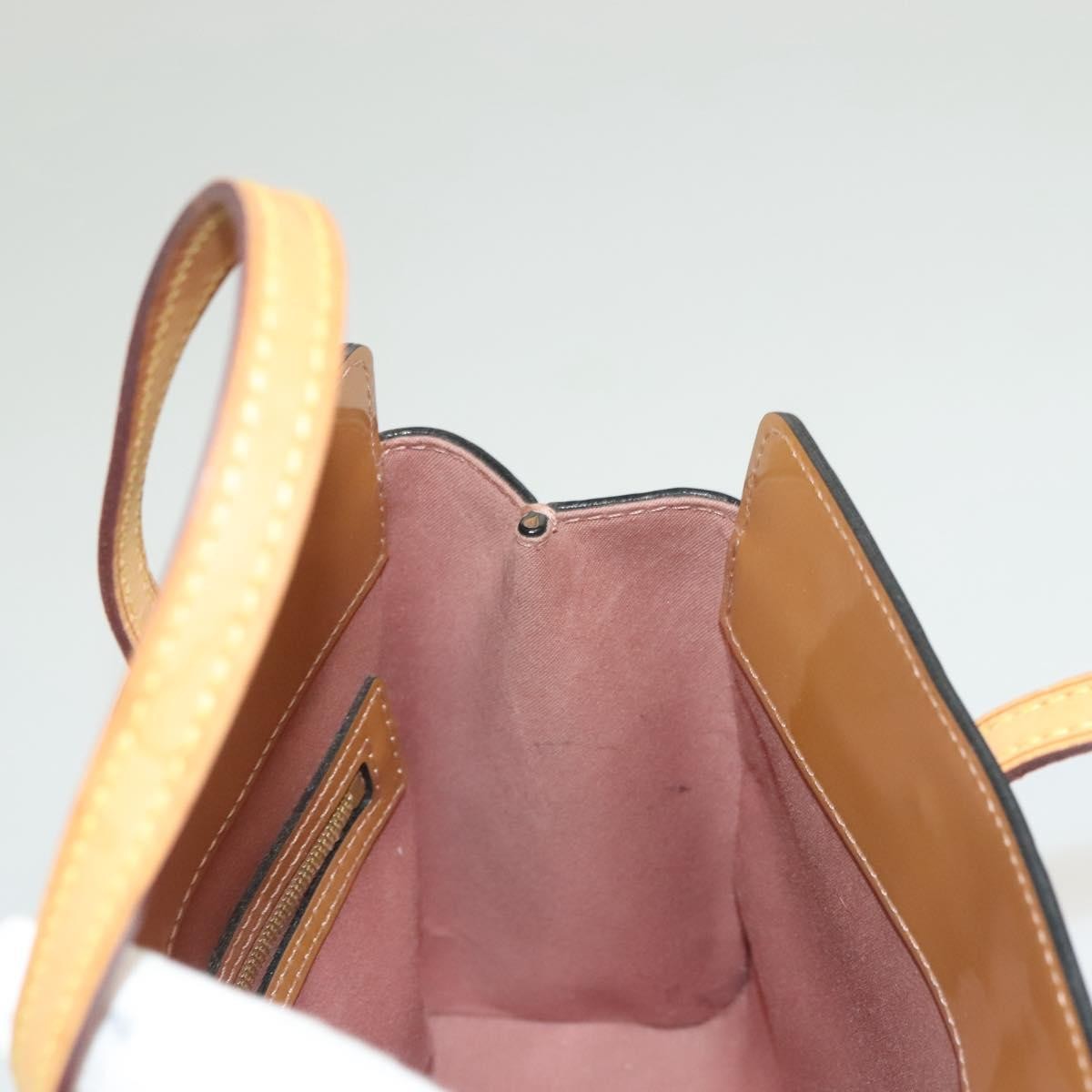 Louis Vuitton Catalina Handbag Monogram Vernis, PINK, PATENT_LEATHER, Handbag