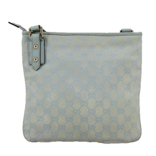 Gucci GG Canvas Bag Canvas, BLUE, CANVAS, Shoulder bag