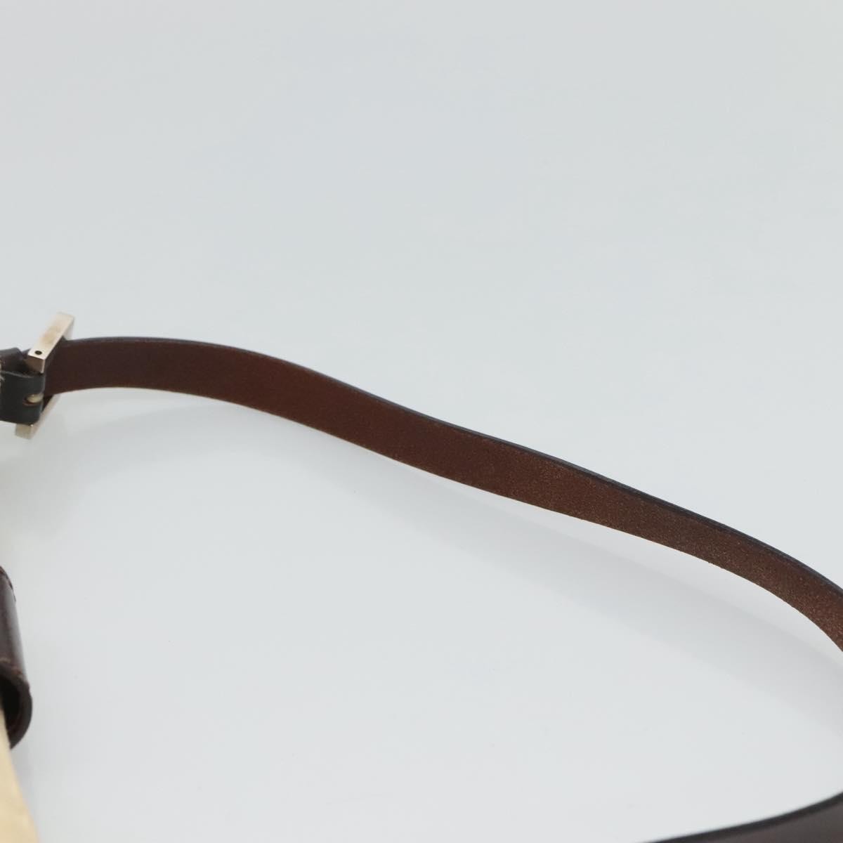 Fendi Vintage FF Belted Hobo Canvas, BEIGE, CANVAS, Shoulder bag