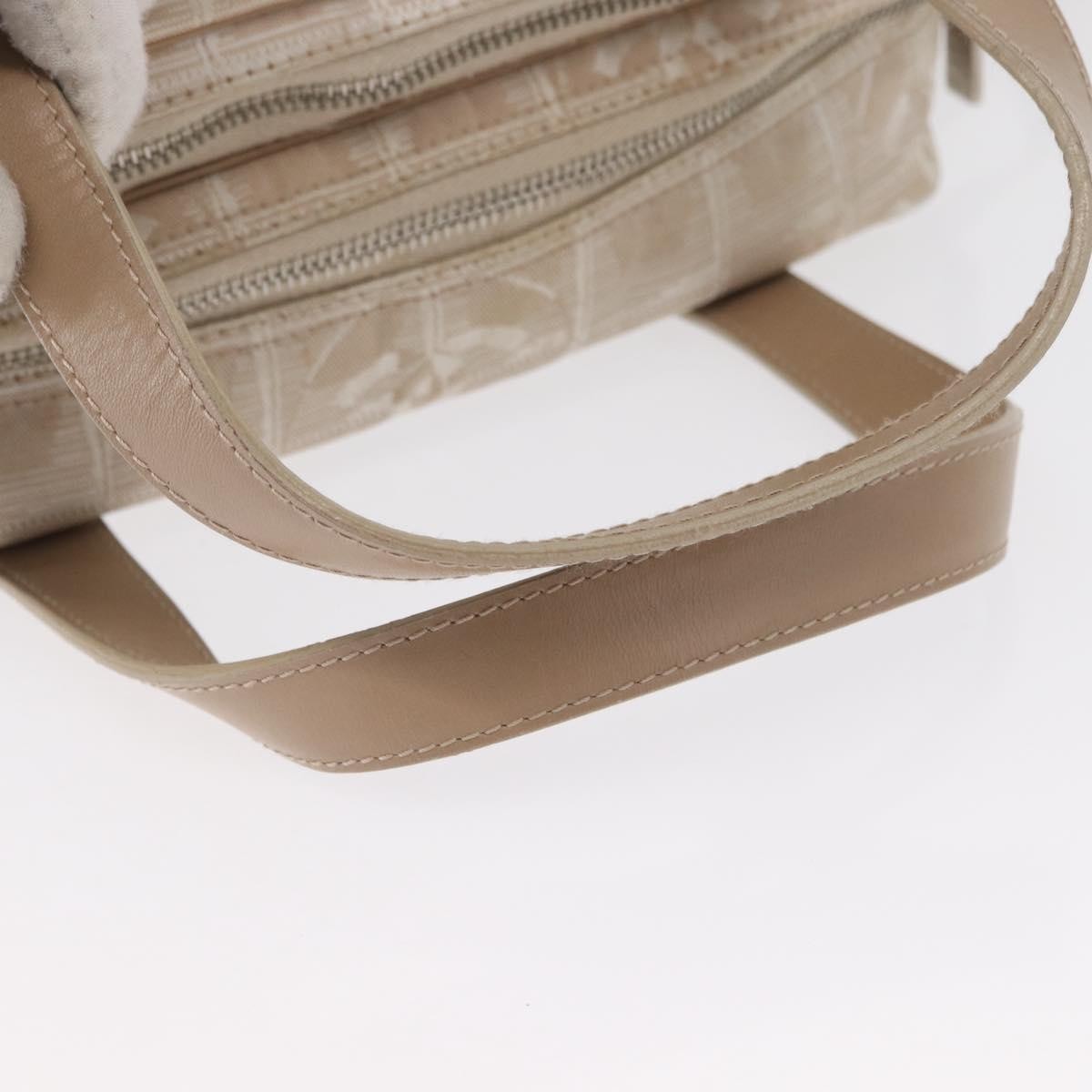 Chanel Travel Line Convertible Satchel Nylon, BEIGE, CANVAS, Handbag