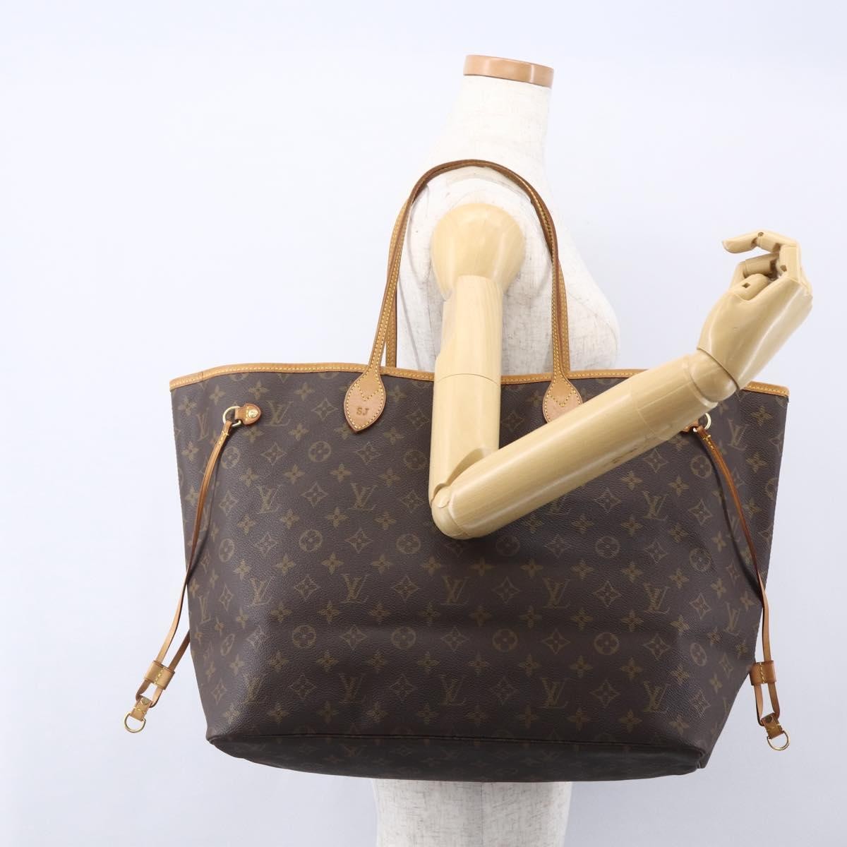 Louis Vuitton Neverfull Tote Monogram Canvas, MULTICOLOUR, CANVAS, Tote bag