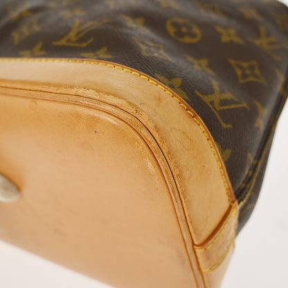 Louis Vuitton Alma Handbag Monogram Canvas, BROWN, CANVAS, Handbag