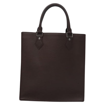 Louis Vuitton Sac Plat Bag Epi Leather, BROWN, LEATHER, Handbag