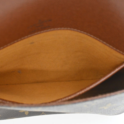 Louis Vuitton Musette Tango Handbag Monogram Canvas, BROWN, CANVAS, Shoulder bag