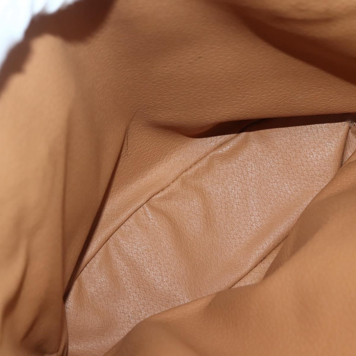 Celine Vintage Macadam Shopper Tote Coated Canvas, BROWN, CANVAS, Tote bag