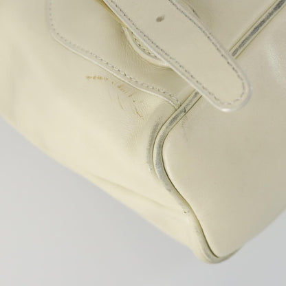 Gucci Vintage Bamboo Backpack Leather, BEIGE, LEATHER, Backpack