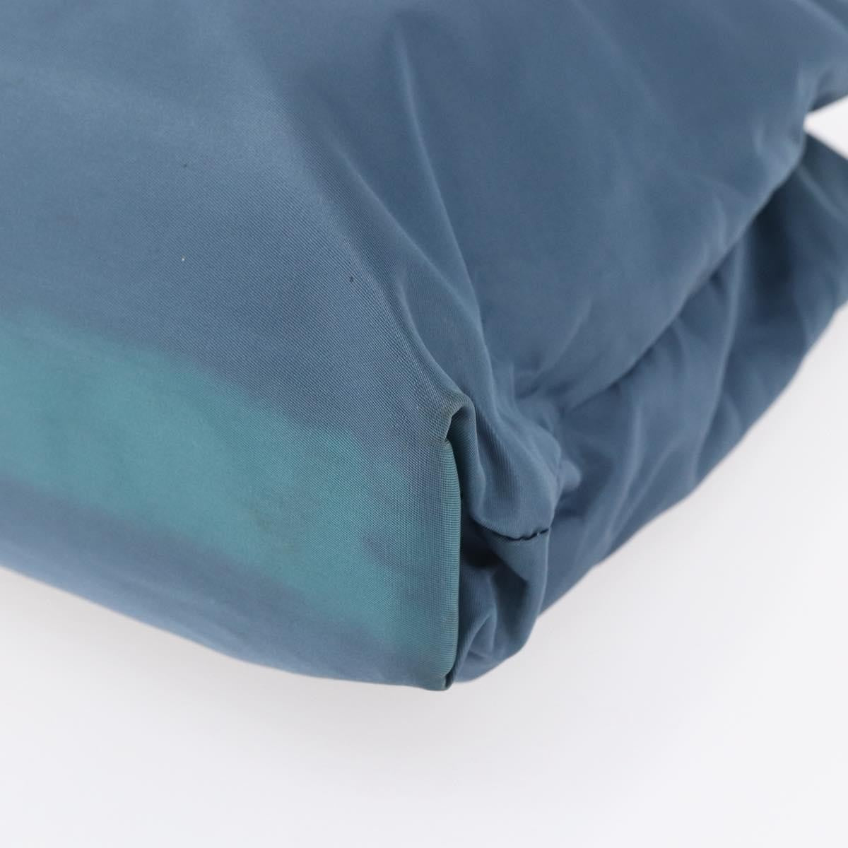 Prada Vintage Tote Tessuto, BLUE, NYLON, Shoulder bag