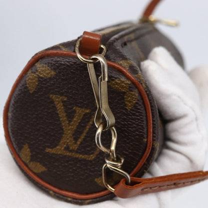 Louis Vuitton Papillon Pochette Monogram Canvas, BROWN, CANVAS, Handbag